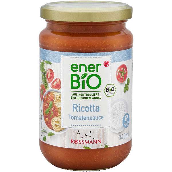 Ener-bio paradicsomszószos ricotta - 340 ml