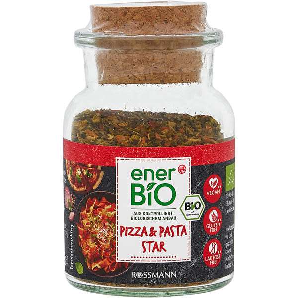 Ener-bio fűszerkeverék pizzához és tésztához - 65 g
