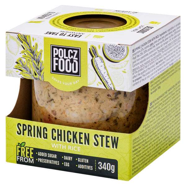 Polcz tárkonyos csirkeragu rizzsel - 340 g