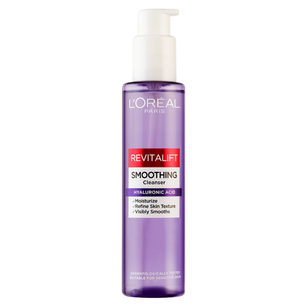 L'Oréal Paris Revitalift Filler bőrsimító arctisztító gél hialuronsavval - 150 ml