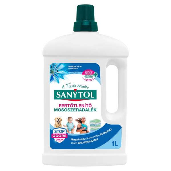 Sanytol Active Fresh mosószeradalék - 1000 ml