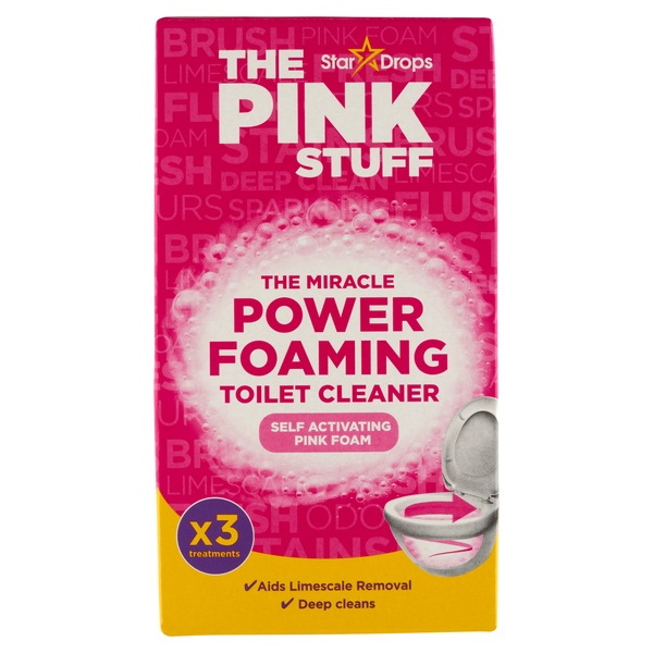 The Pink Stuff habzó toalett tisztító 3x100 g - 300 g