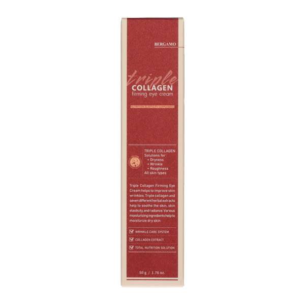 Bergamo Triple Collagen feszesítő szemkörnyékápoló - 50 g