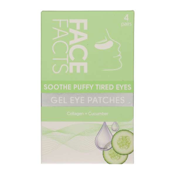 FaceFact szemkörnyékápoló tapasz puffadt szemekre - 4 db