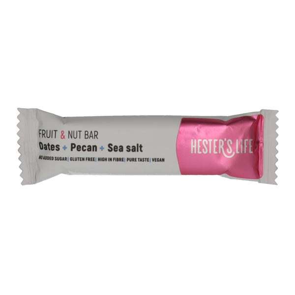 Hesters Life sós-pekándiós gyümölcsszelet - 30 g