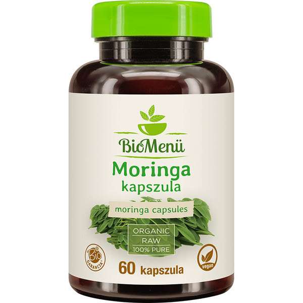 BioMenü Bio Moringa kapszula - 60 db