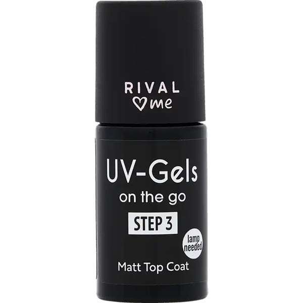 Rival Loves Me UV-Gels On The Go matt fedőlakk - 1 db
