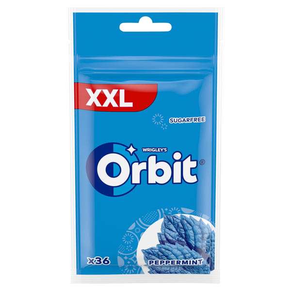 Orbit Peppermint XXL Bag rágó - 50 g