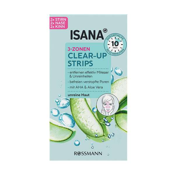 Isana tisztító tapaszok 3 zónára - 1 db