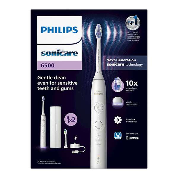 Philips Sonicare Series 6500 HX7410/02 szónikus elektromos fogkefe /fehér - 1 db