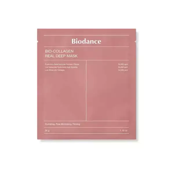 Biodance Bio Collagen‑Real Deep hidrogél maszk - 34 g