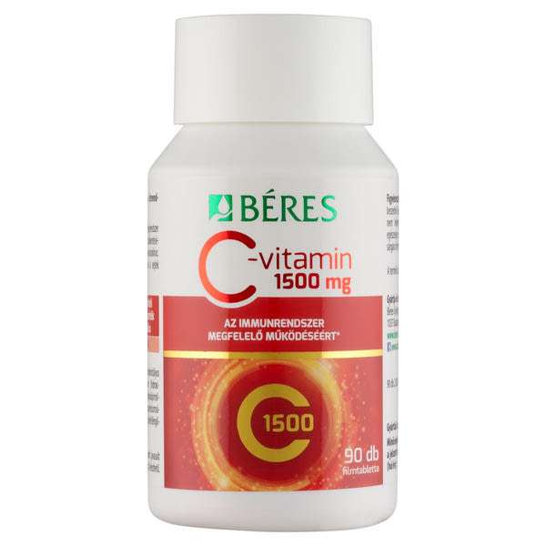 Béres C-vitamin 1500 mg filmtabletta - 90 db