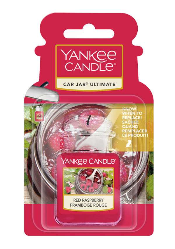 Yankee Candle Red Raspberry autóillatosító - 1 db