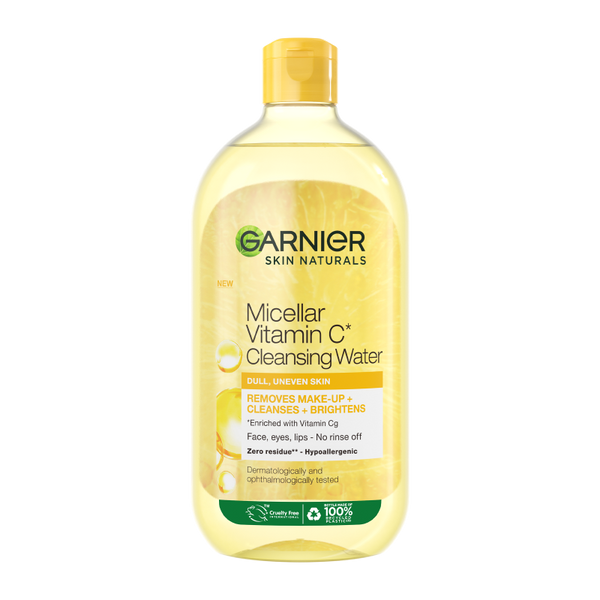 Garnier Skin Naturals ragyogást adó micellás víz C-vitaminnal gazdagítva - 700 ml