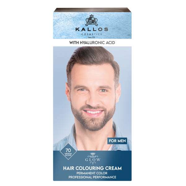 Kallos Glow tartós krémhajfesték /70 középszőke - 60 ml