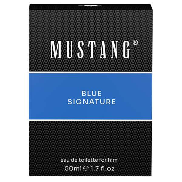 Mustang Blue Signature férfi Eau de Toilette - 50 ml