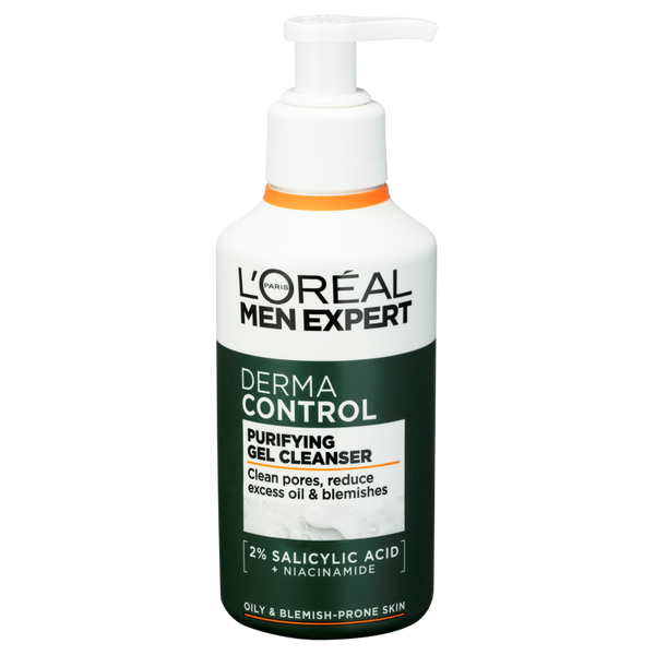 L'Oréal Paris Men Expert Derma Control arctisztító gél - 260 ml