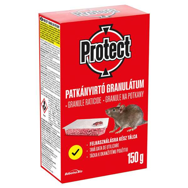 Protect rágcsálóirtó granulátum - 150 g