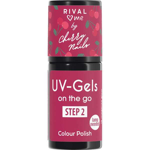 Rival Loves Me On The Go UV-gels lakk /14 magenta glow - 1 db