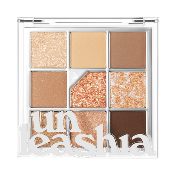 Unleashia Glitterpedia szemhéjpúder paletta /02 All Of Brown - 1 db