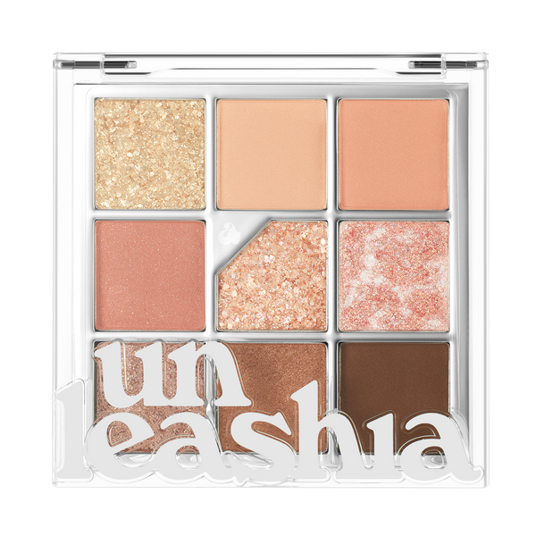 Unleashia Glitterpedia szemhéjpúder paletta /03 All Of Coralpink - 1 db