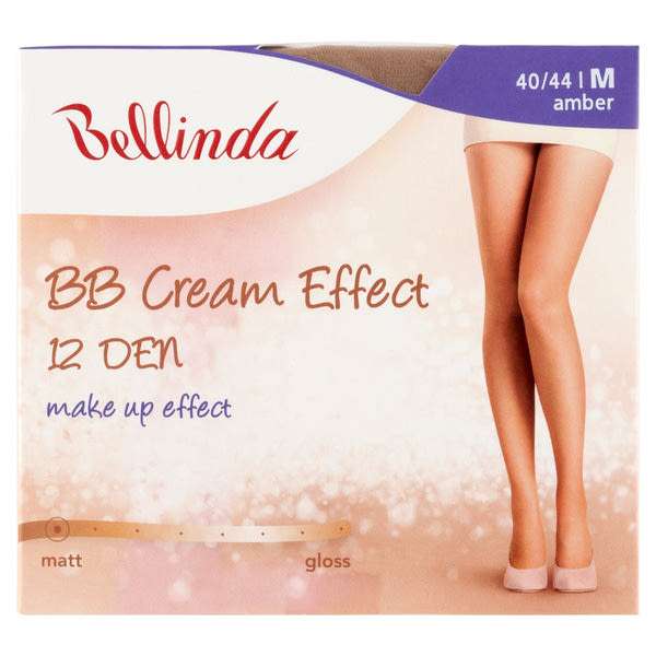 Bellinda BB Cream Effect harisnyanadrág 12 den M-es méret /amber - 1 db