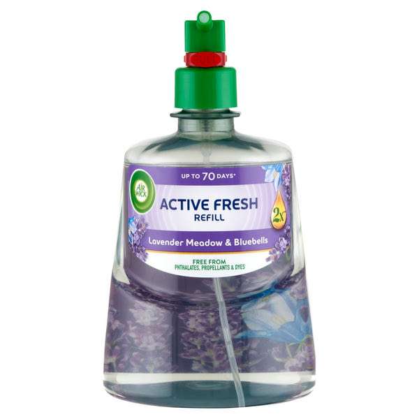 Air Wick Active Fresh Lavender Meadow & Bluebells automata légfrissítő utántöltő - 228 ml