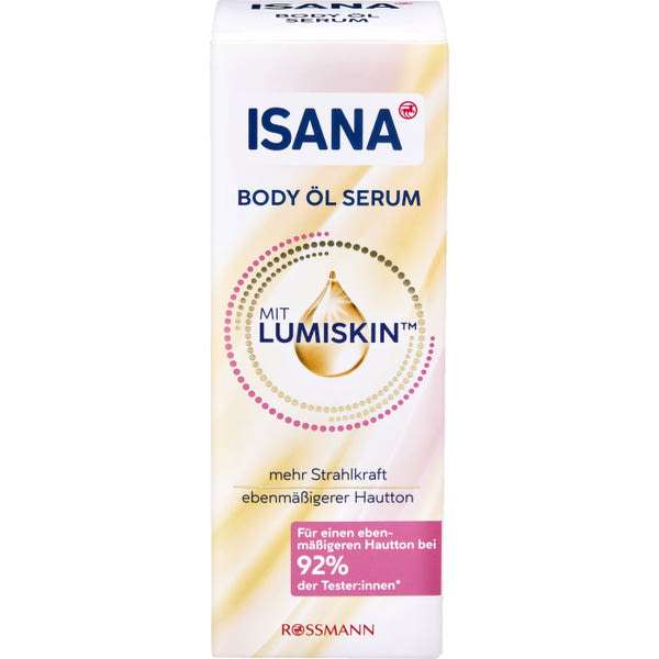 Isana Lumiskin testolaj szérum - 90 ml