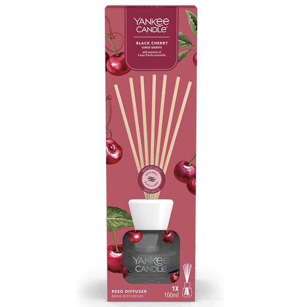 Yankee Candle Black Cherry pálcás illatosító - 100 ml