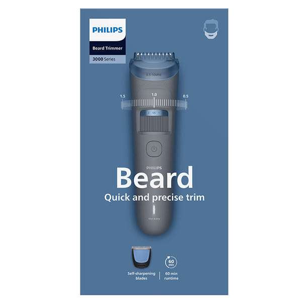 Philips Szakállvágó S3000 BT3615/15 - 1 db