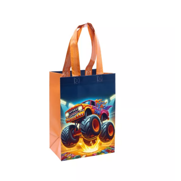 Bevásárlótáska kicsi monster mintával 26x20 cm - 1 db