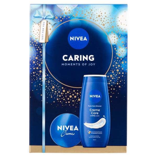 NIVEA Caring Moments of Joy ajándékcsomag - 1 db