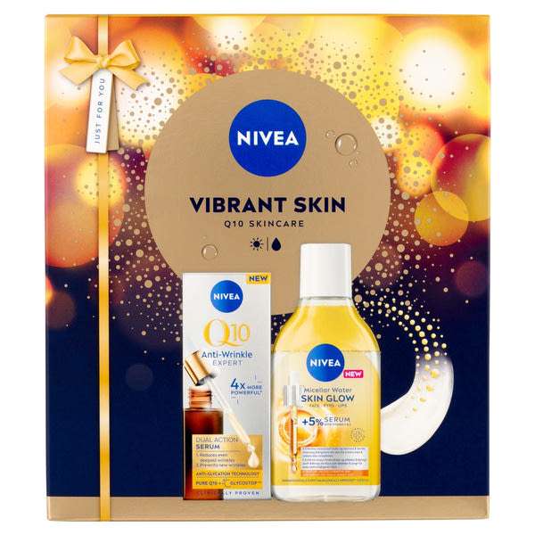 NIVEA Vibrant Skin Q10 Skincare ajándékcsomag - 1 db