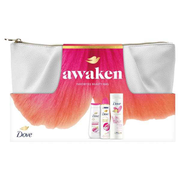 Dove Awaken ajándékcsomag neszesszerrel - 1 db