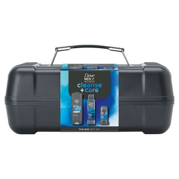 Dove Men+Care Clean Comfort ajándékcsomag szerszámosládával - 1 db