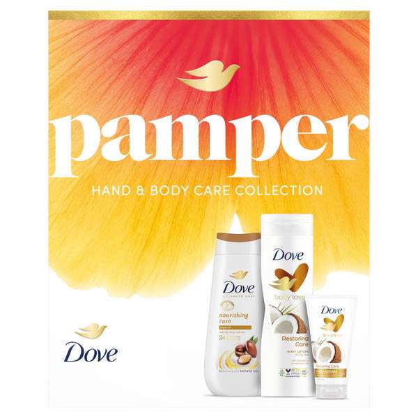 Dove Pamper Hand & Body Care Collection ajándékcsomag - 1db