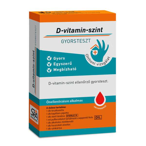Spa D-vitamin szint gyorsteszt - 1 db