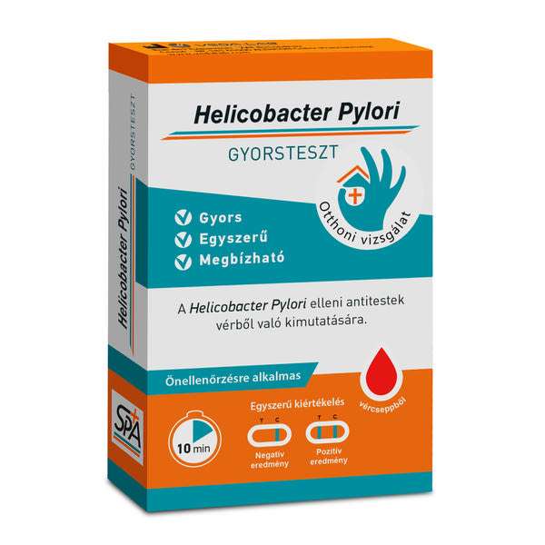 Spa Helicobakter Pylori gyorsteszt - 16 db