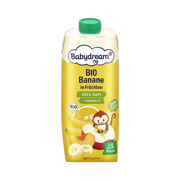 Babydream Bio vegyes gyümölcsital 5 hónapos kortól - 500 ml