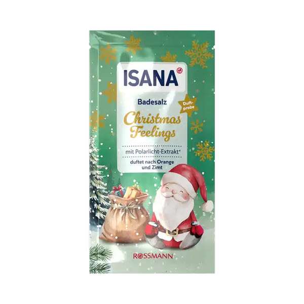 Isana Christmas Feelings fürdősó - 80 g