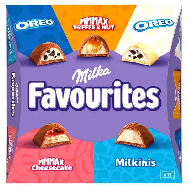 Milka Favourites Praline töltött csokoládé - 95 g