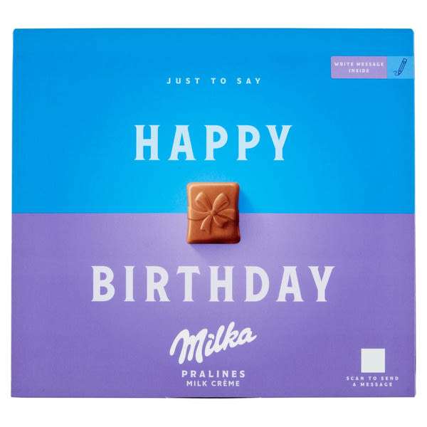 Milka Happy Birthday tejkrémes csokoládé - 110 g