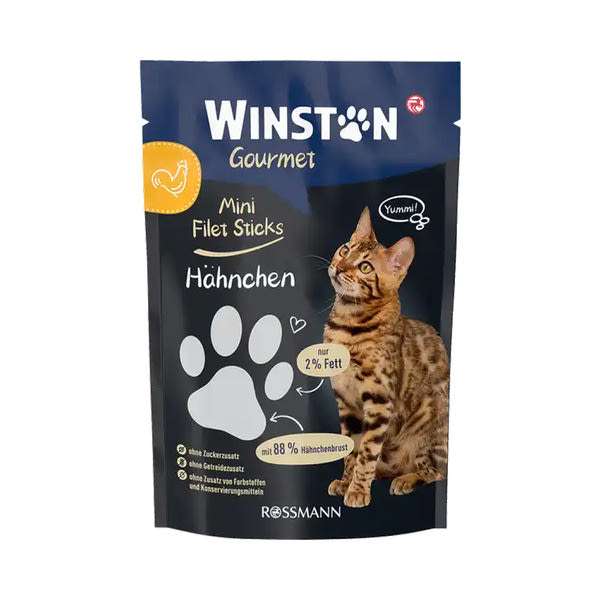 Winston mini csirkemellfilé macskáknak - 50 g