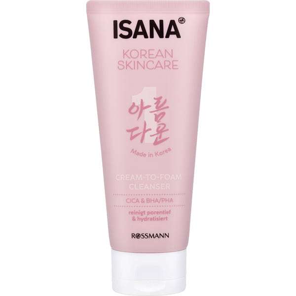 Isana Korean Beauty arctisztító hab - 150 ml
