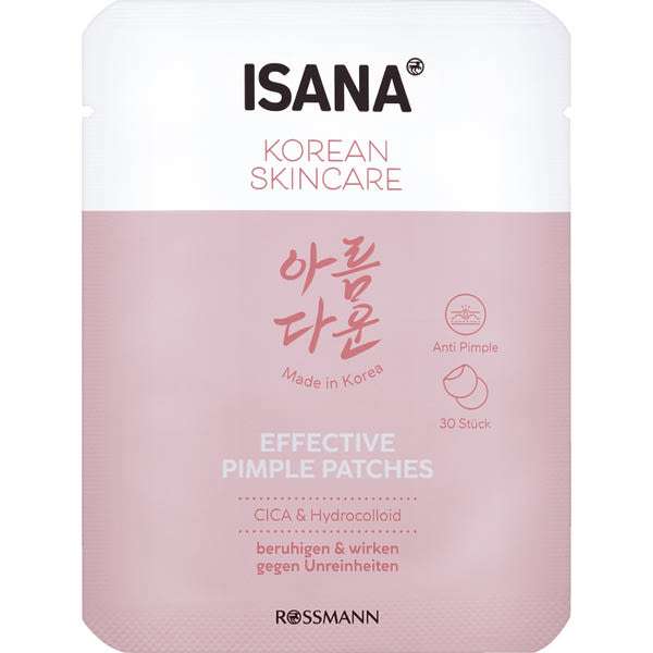 Isana Korean Beauty pattanástapaszok - 30 db