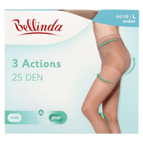 Bellinda 3Actions harisnyanadrág 25 den /amber L -  1 db