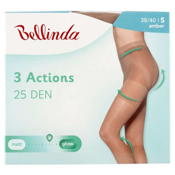 Bellinda 3Actions harisnyanadrág 25 den /amber S - 1 db