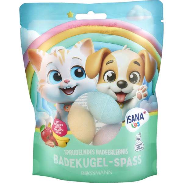 Isana Kids fürdőgolyó - 3 db