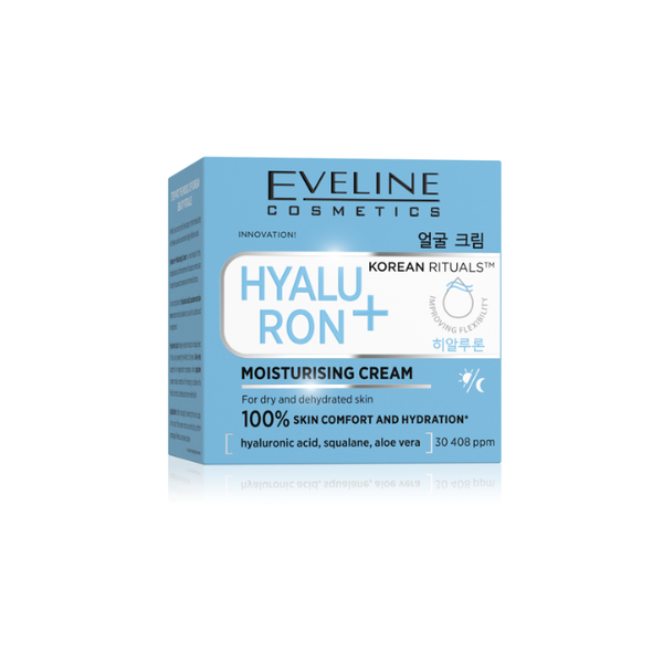 Eveline Korean Rituals Hyaluron+ hidratáló krém - 50 ml