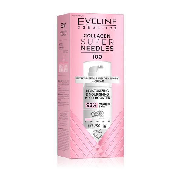 Eveline Meso-Booster Collagen Super Needles arckrém-szérum - 50 ml